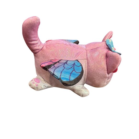 Aphmau MeeMeows Mini Sparkle Fairy Cat Plush Stuffed Animal Toy w/ Flowers&Wings - Picture 3 of 5